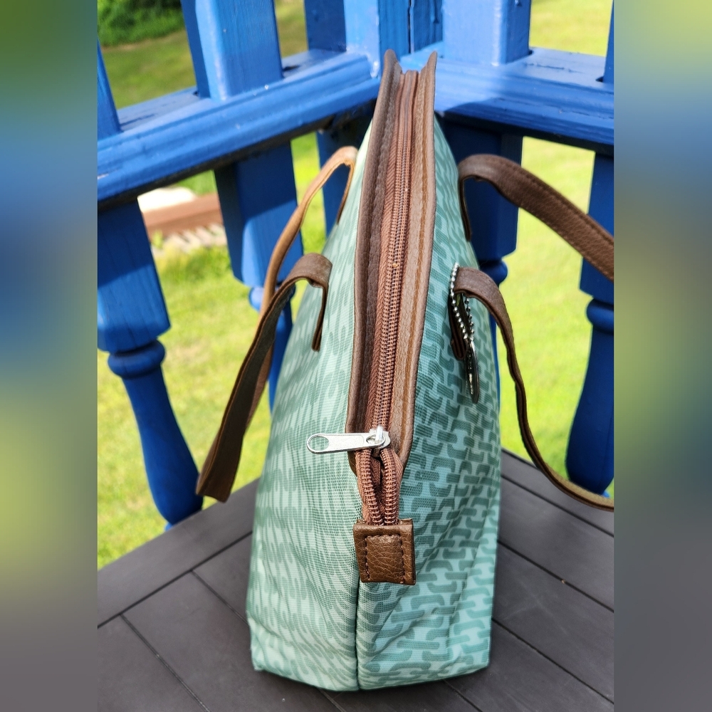 Ecoone Large Capacity Insulated Lunch Tote Sage Color - Picture 5 of 10